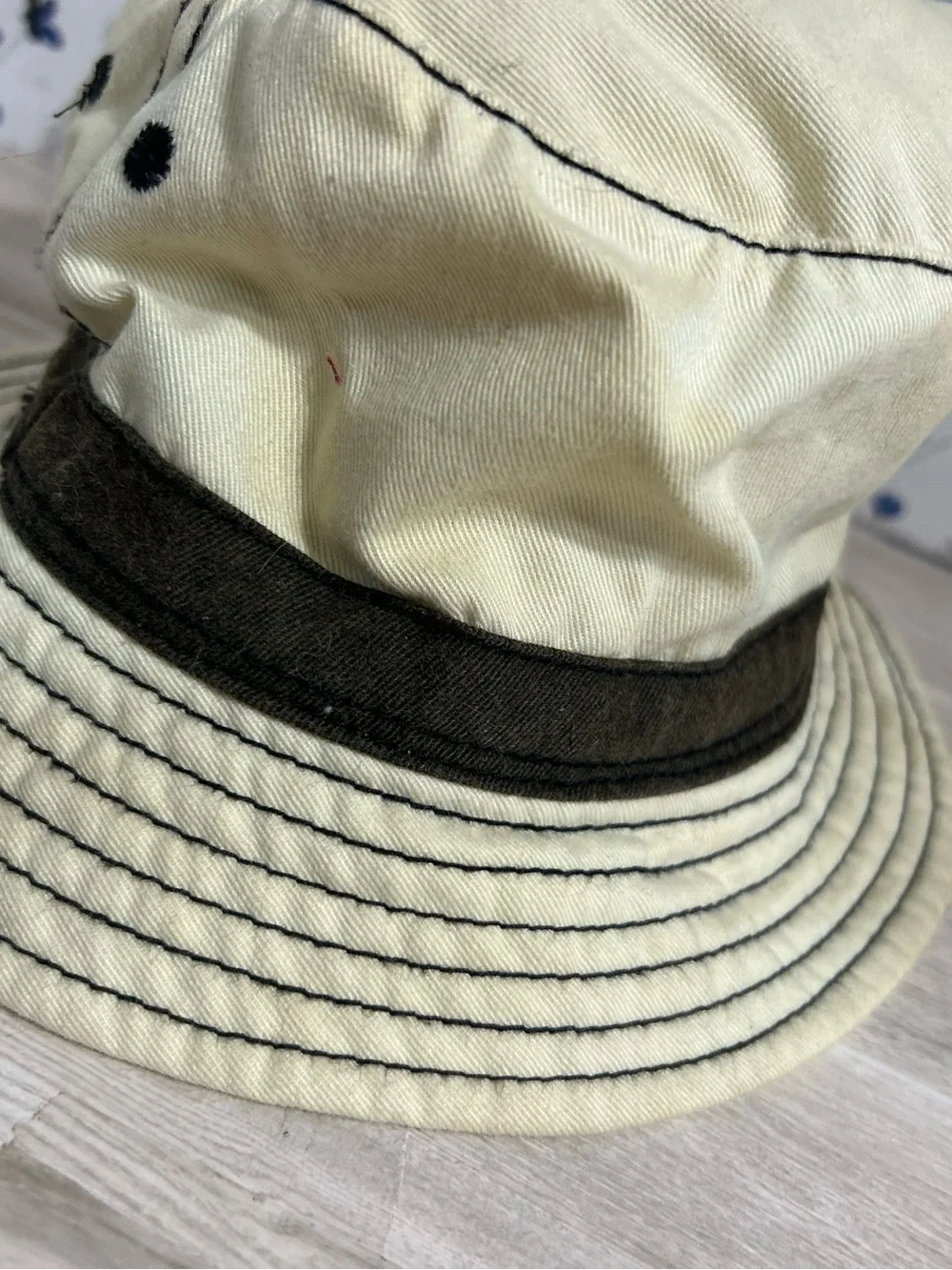 Vintage Disney Store Inspector Gadget Embroidered Bucket Hat